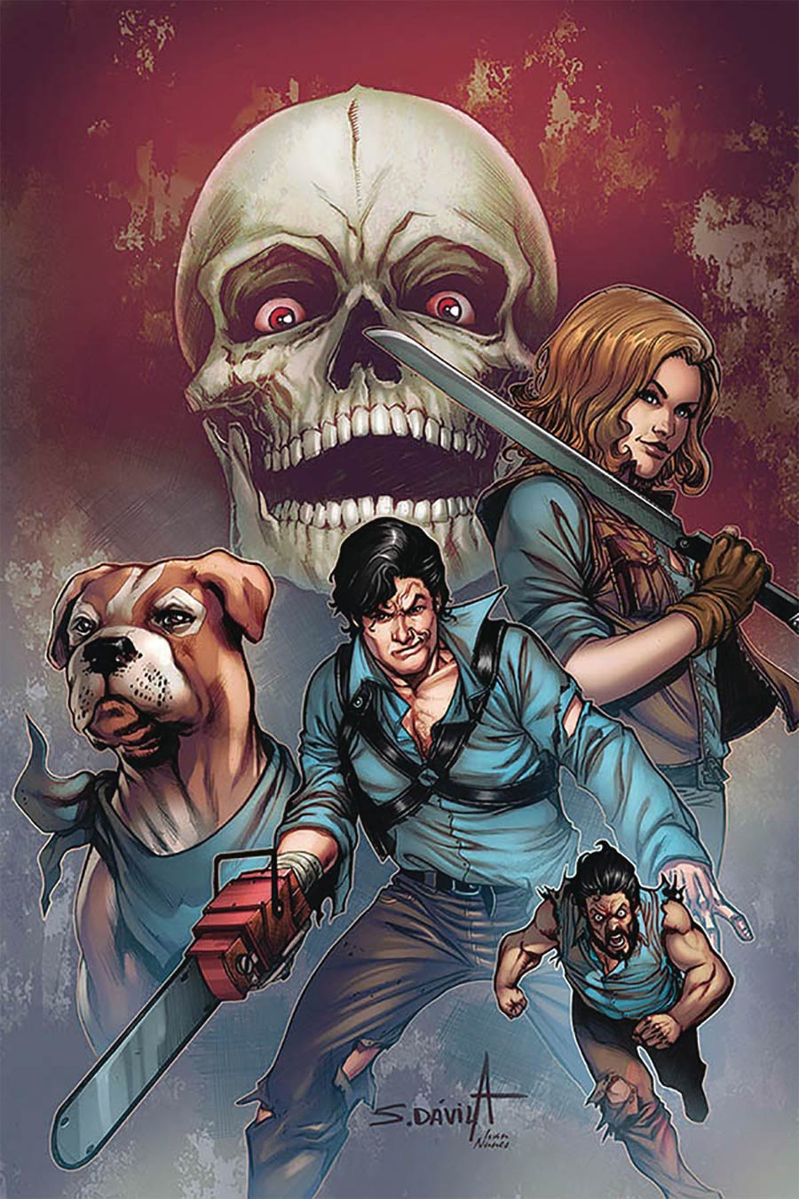 Death To The Army Of Darkness #5 Cover O Limited Edition Sergio Davila Virgin Cover