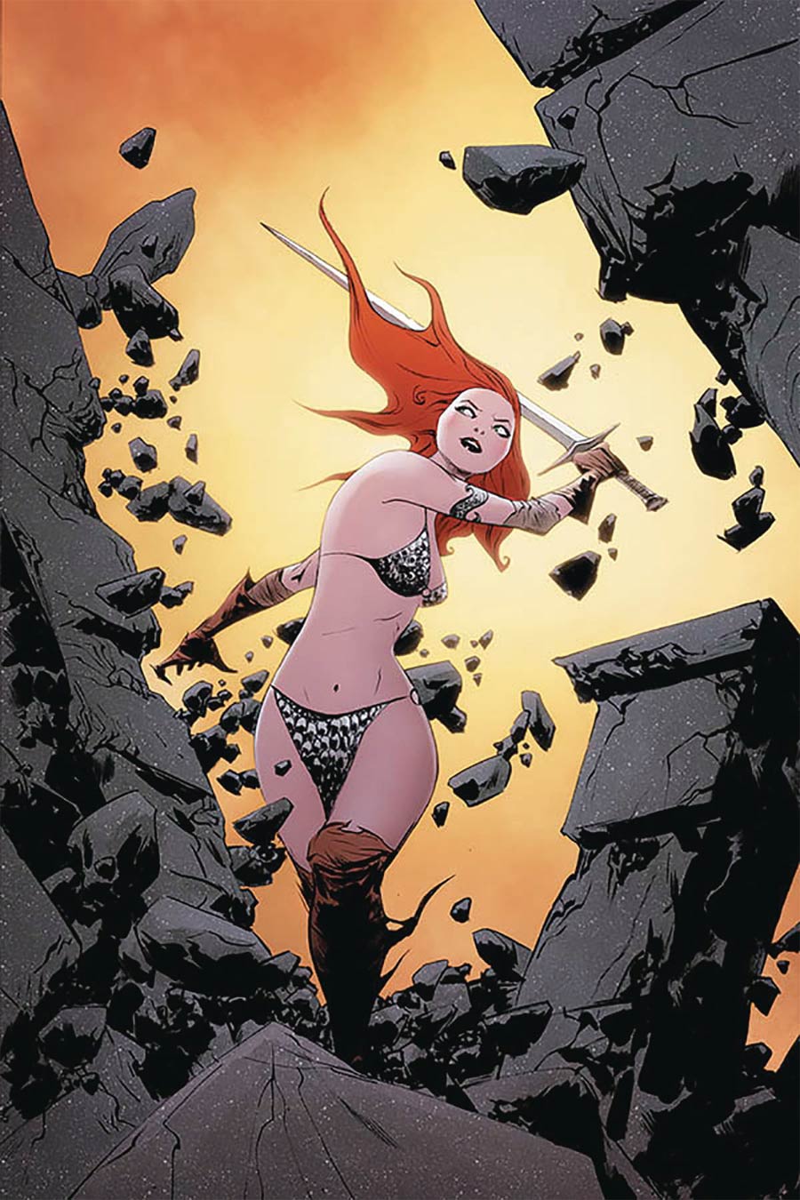 Red Sonja Vol 8 #17 Cover T Limited Edition Jae Lee Virgin Cover