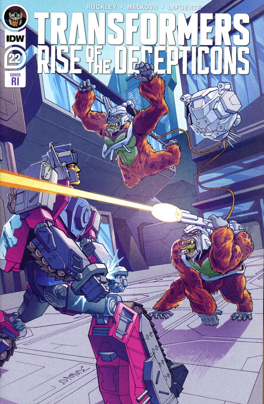 Transformers Vol 4 #22 Cover C Incentive Winston Chan Variant Cover