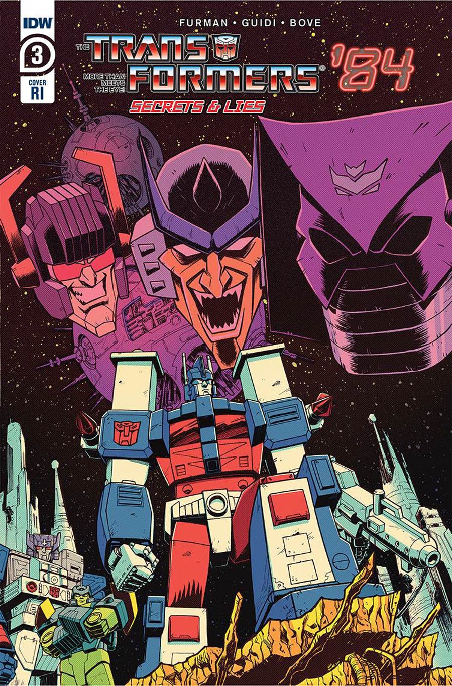 Transformers 84 Secrets And Lies #3 Cover C Incentive Nick Roche Variant Cover