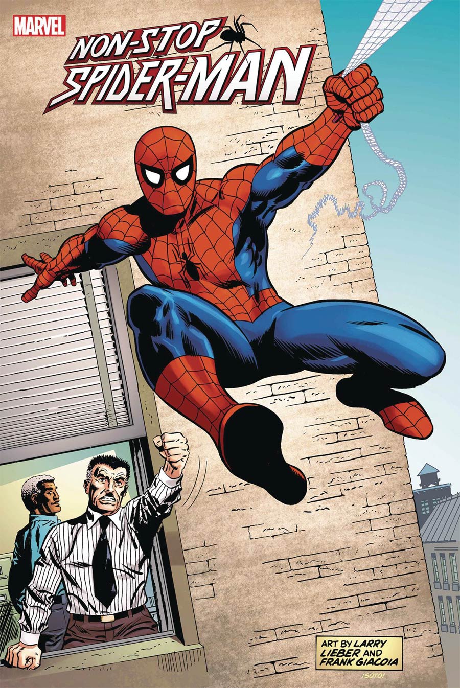 Non-Stop Spider-Man #1 Cover K Incentive Larry Lieber Hidden Gem Variant Cover