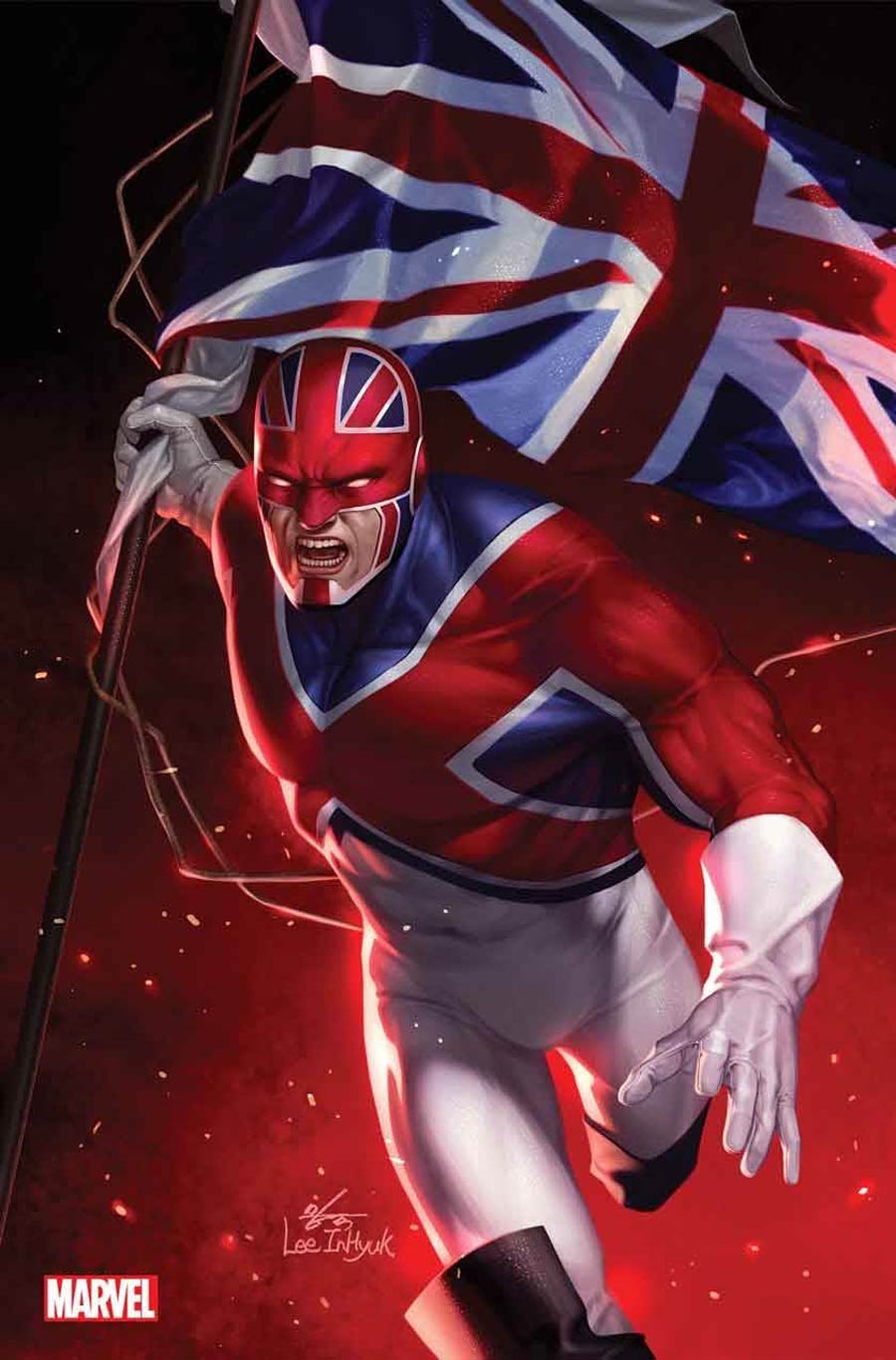 Marvel Tales Captain Britain #1 Cover B Incentive Inhyuk Lee Virgin Cover