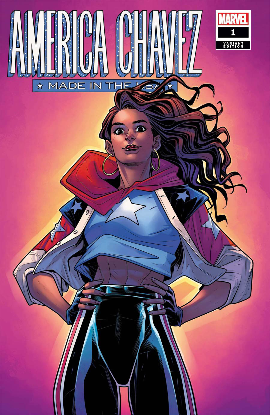 America Chavez Made In The USA #1 Cover D Incentive Elizabeth Torque Variant Cover