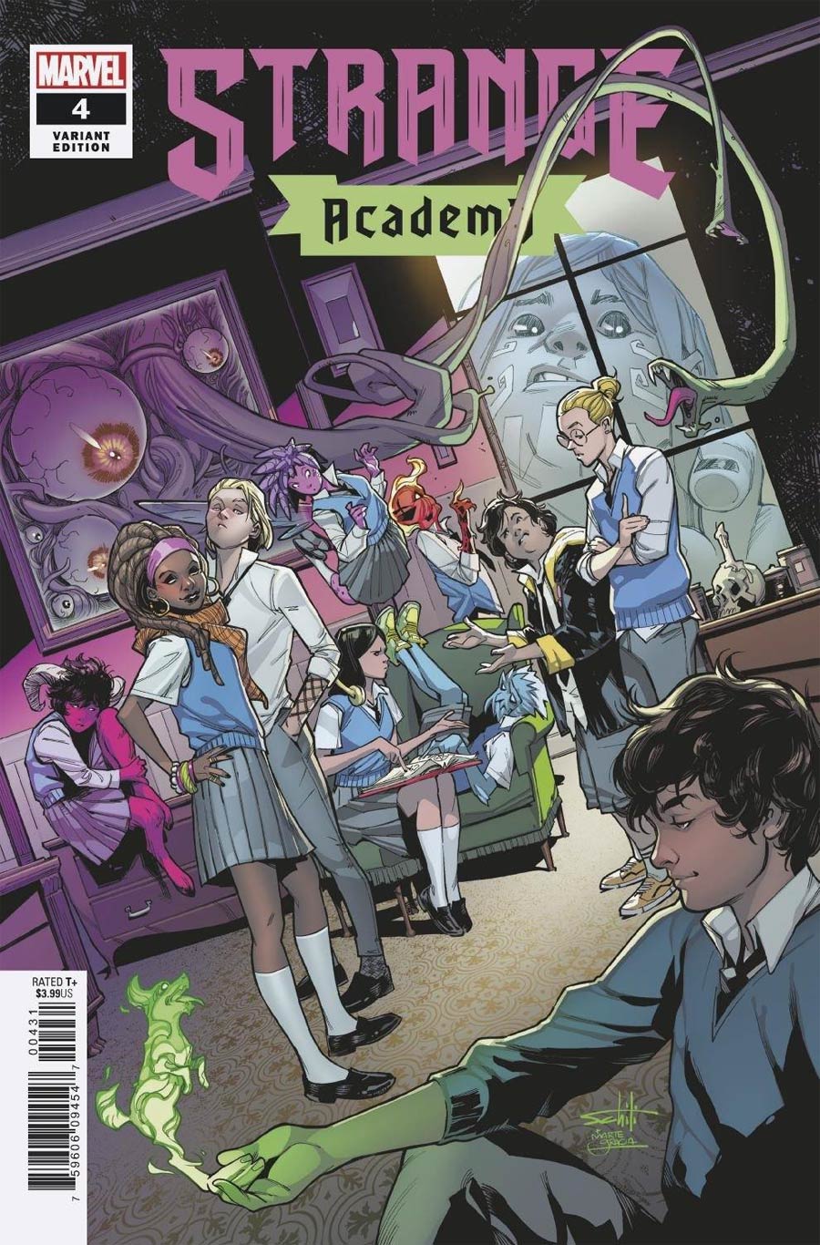 Strange Academy #4 Cover D Incentive Valerio Schiti Variant Cover