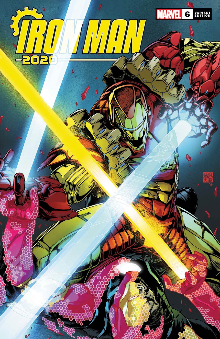 Iron Man 2020 #6 Cover E Incentive Takeshi Okazaki Variant Cover