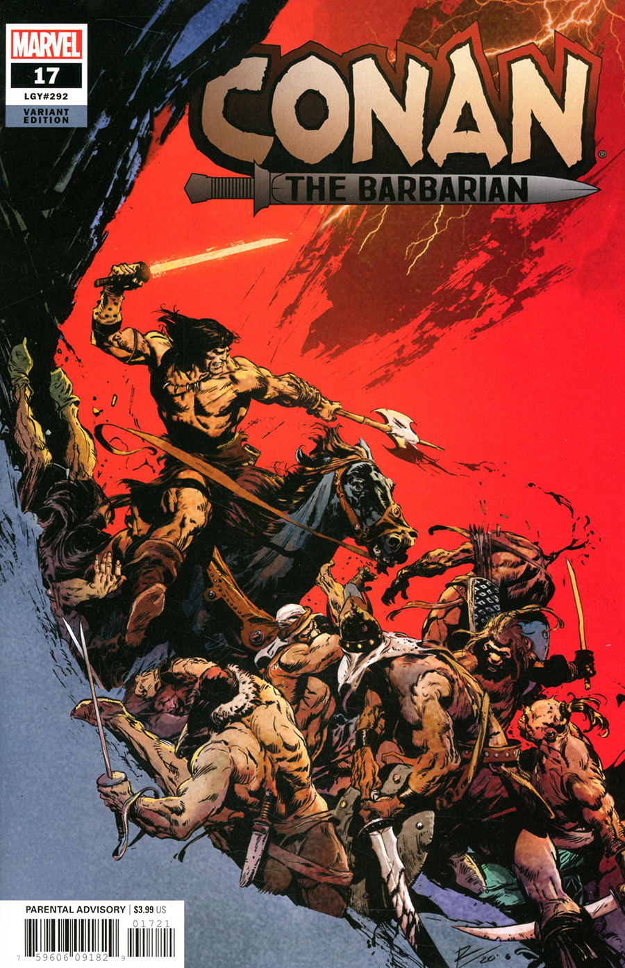 Conan The Barbarian Vol 4 #17 Cover C Incentive Roberto De La Torre Variant Cover