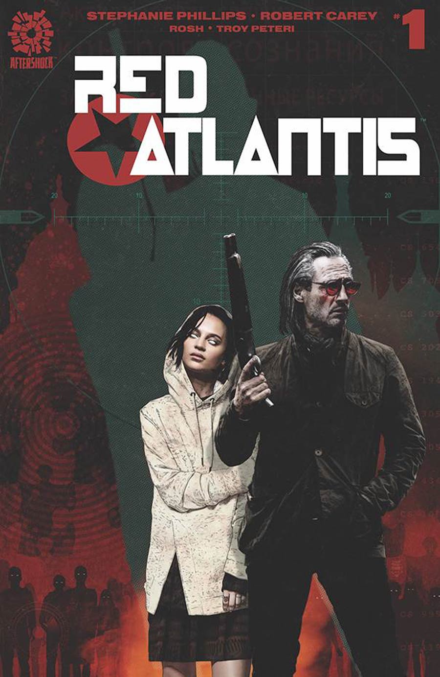 Red Atlantis #1 Cover B Incentive Tim Bradstreet Variant Cover