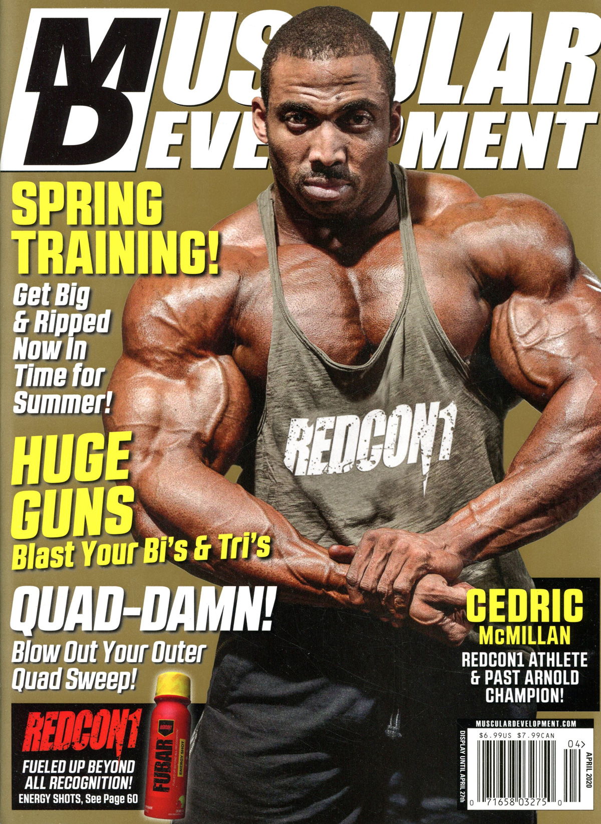 Muscular Development Magazine Vol 57 #4 April 2020