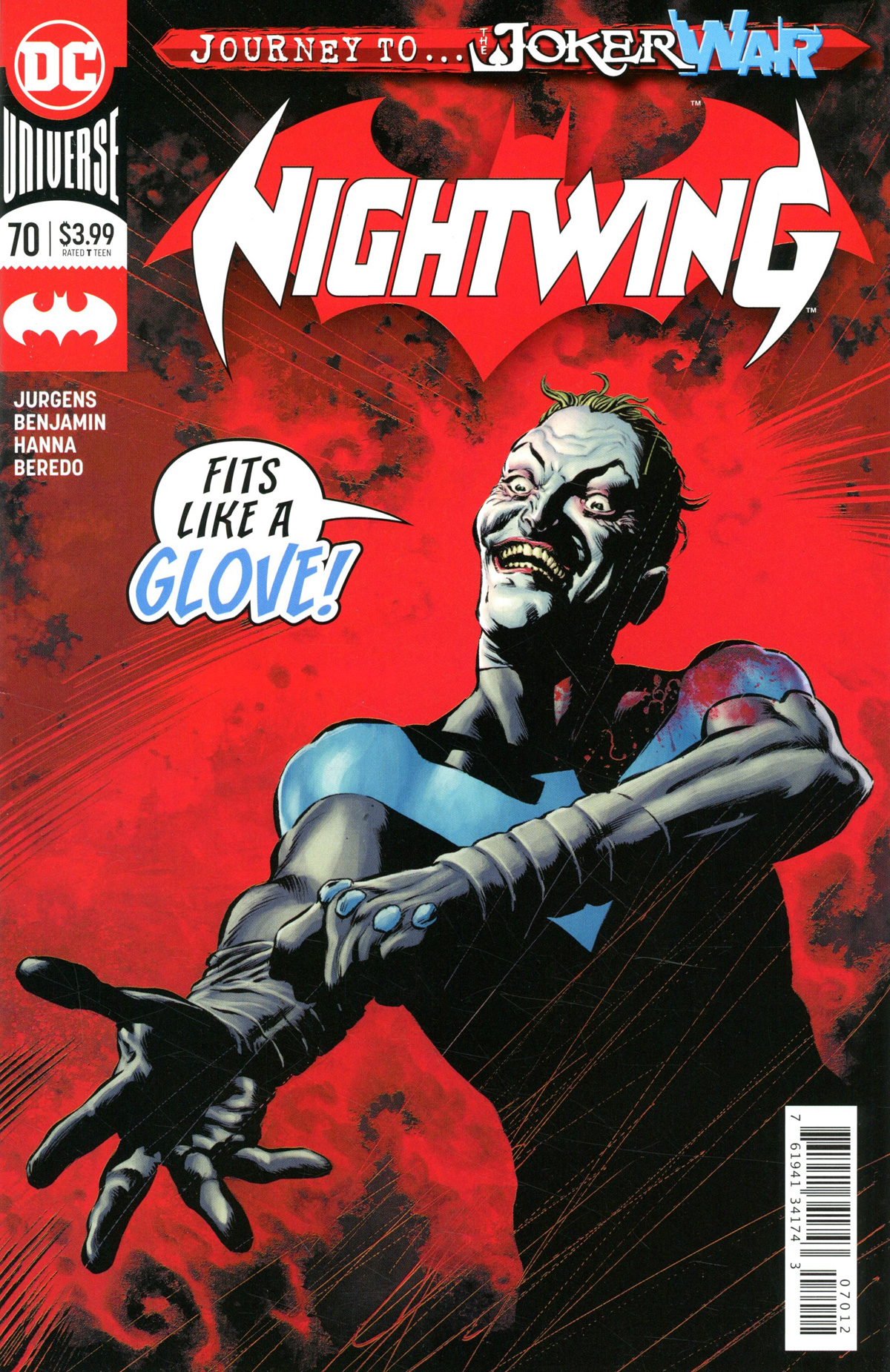 Nightwing Vol 4 #70 Cover C 2nd Ptg (Joker War Tie-In)