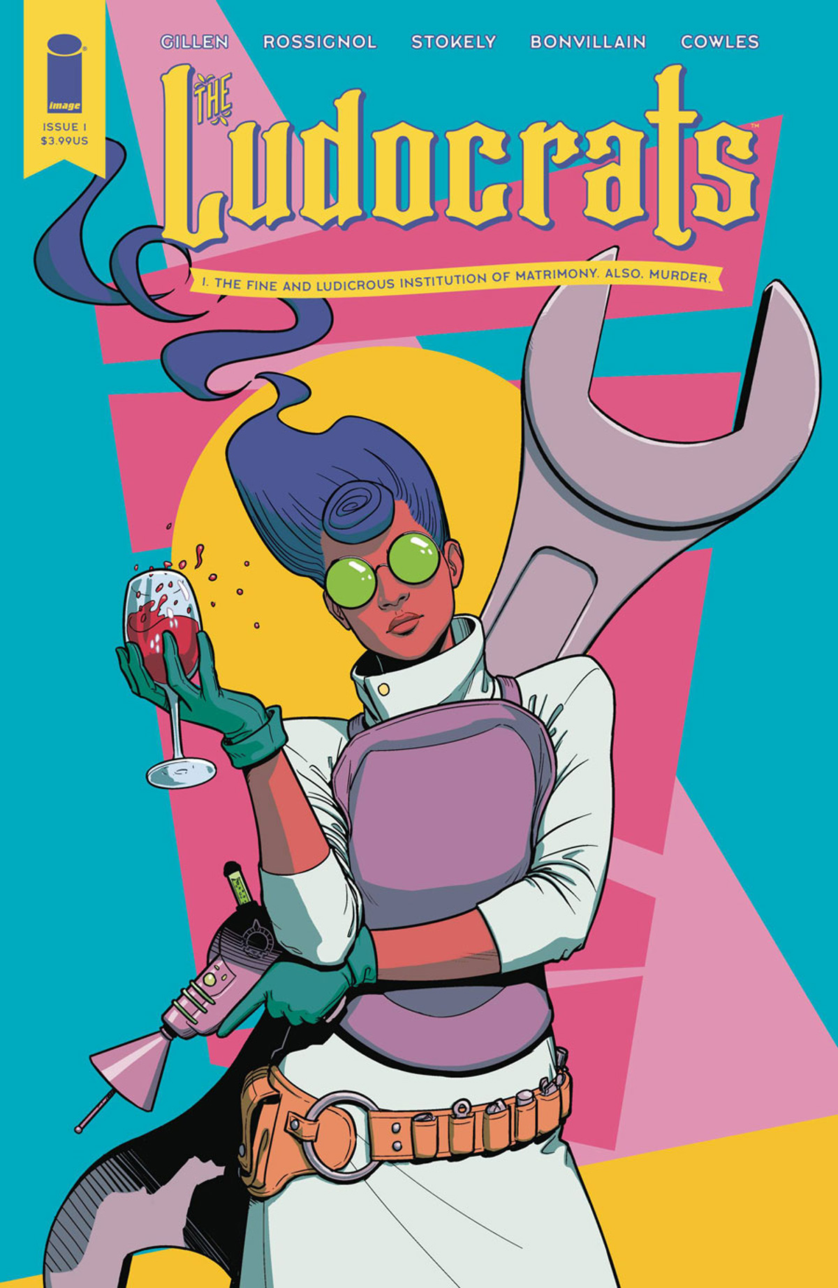 Ludocrats #1 Cover B Variant Jamie McKelvie Cover