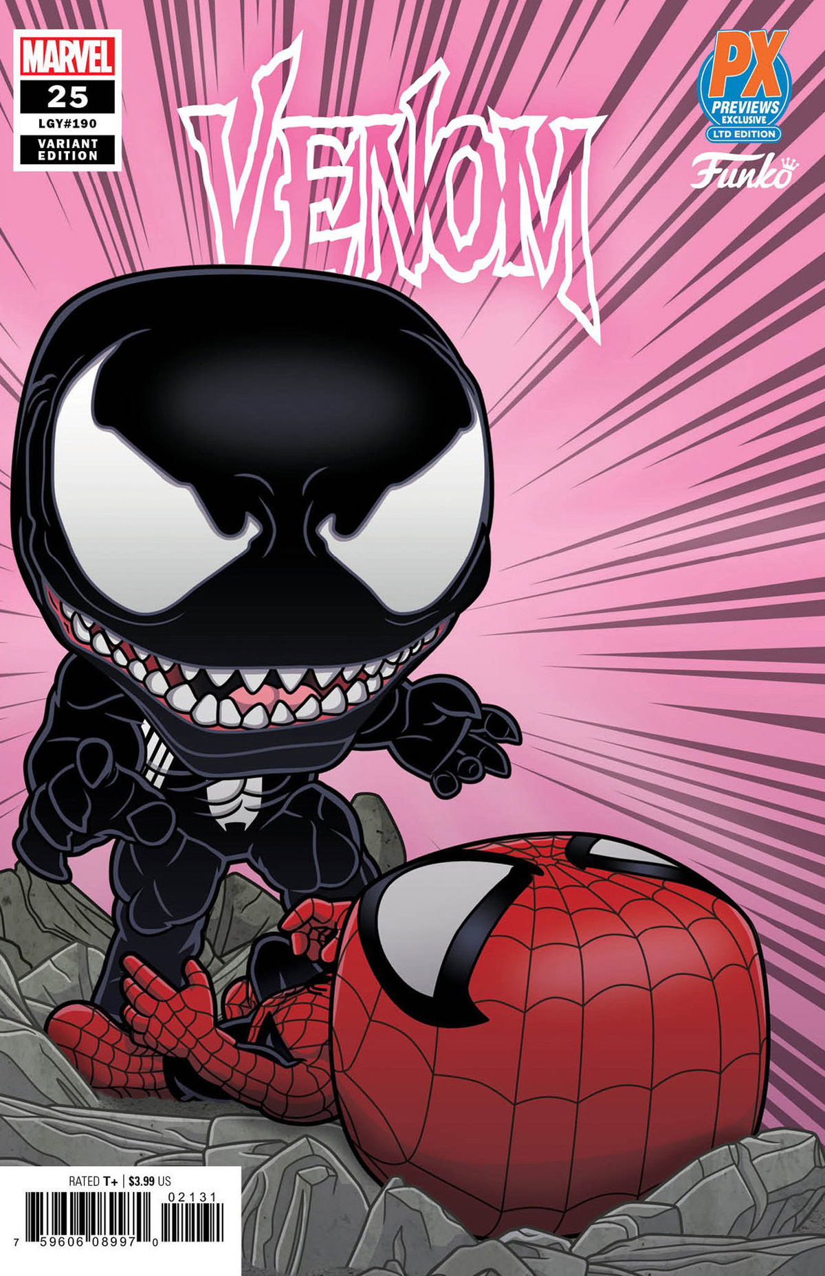 Venom Vol 4 #25 Cover K Incentive Funko Variant Cover