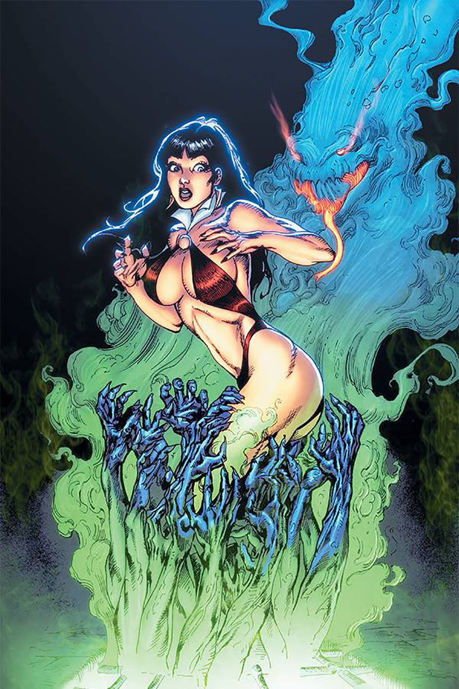 Vengeance Of Vampirella Vol 2 #7 Cover F Incentive Roberto Castro Virgin Cover