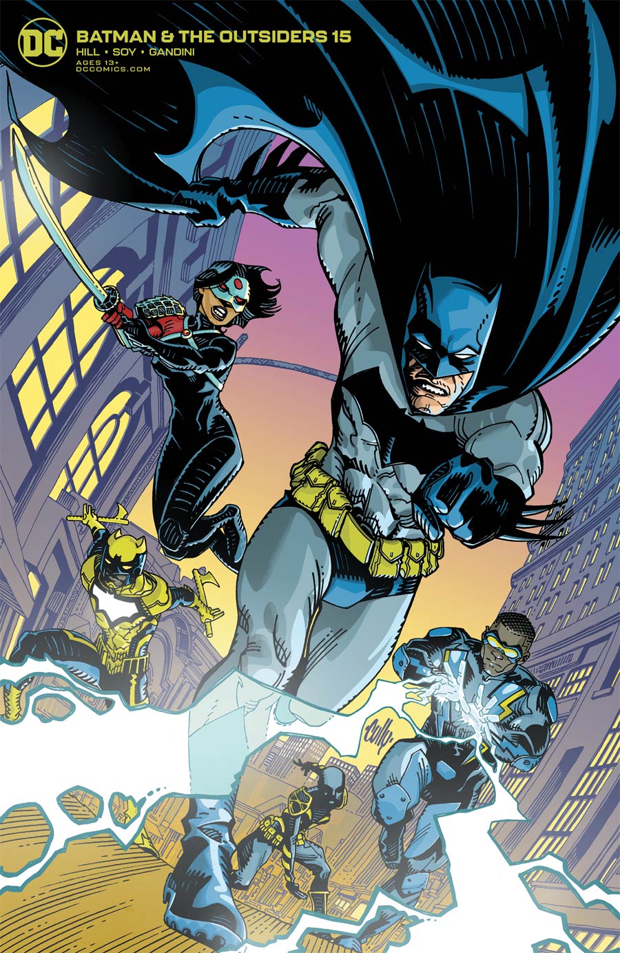 Batman And The Outsiders Vol 3 #15 Cover B Variant Cully Hamner Cover