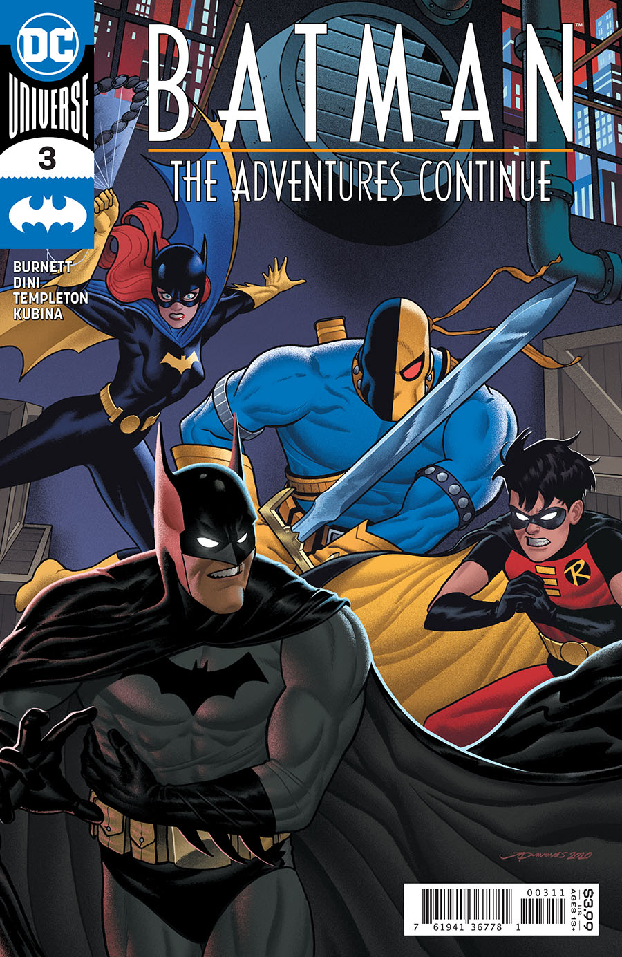 Batman The Adventures Continue #3 Cover A Regular Joe Quinones Cover