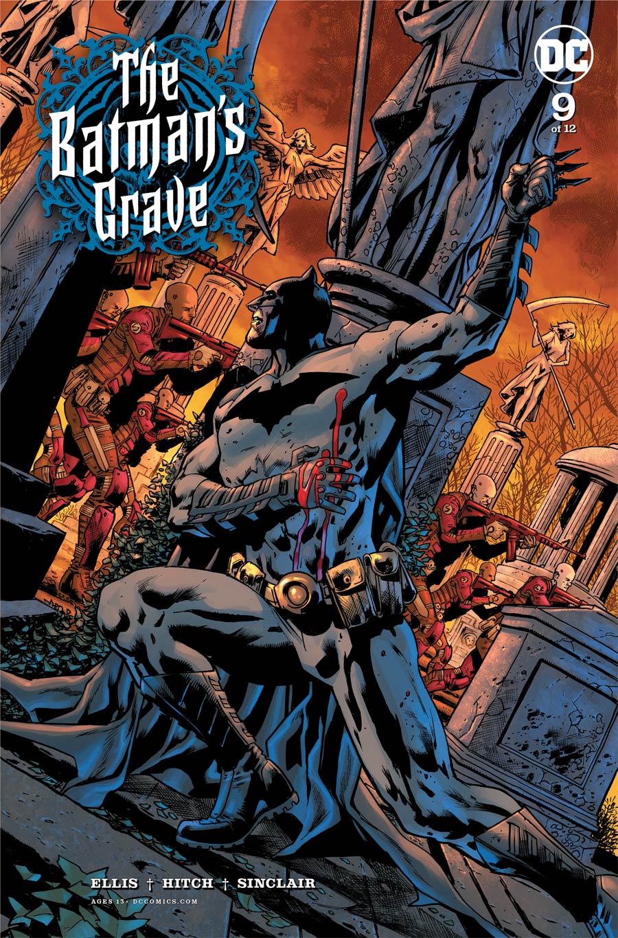 Batmans Grave #9 Cover A Regular Bryan Hitch Cover