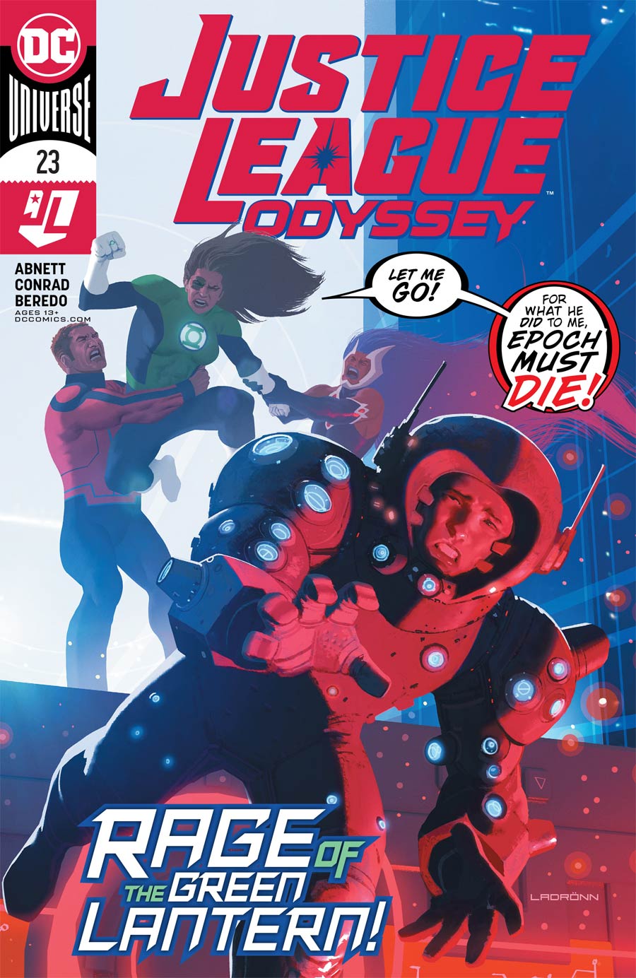 Justice League Odyssey #23 Cover A Regular Jose Ladronn Cover