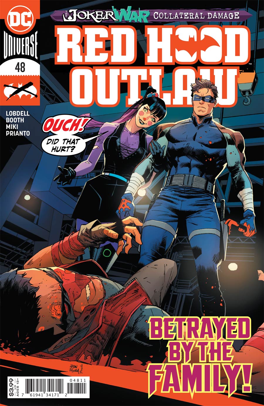 Red Hood Outlaw #48 Cover A Regular Dan Mora Cover (Joker War Tie-In)