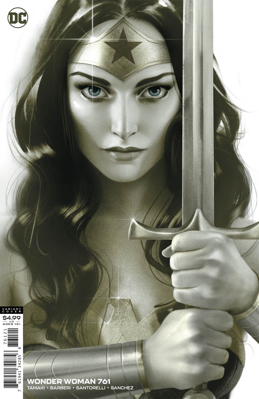 Wonder Woman Vol 5 #761 Cover B Variant Joshua Middleton Card Stock Cover