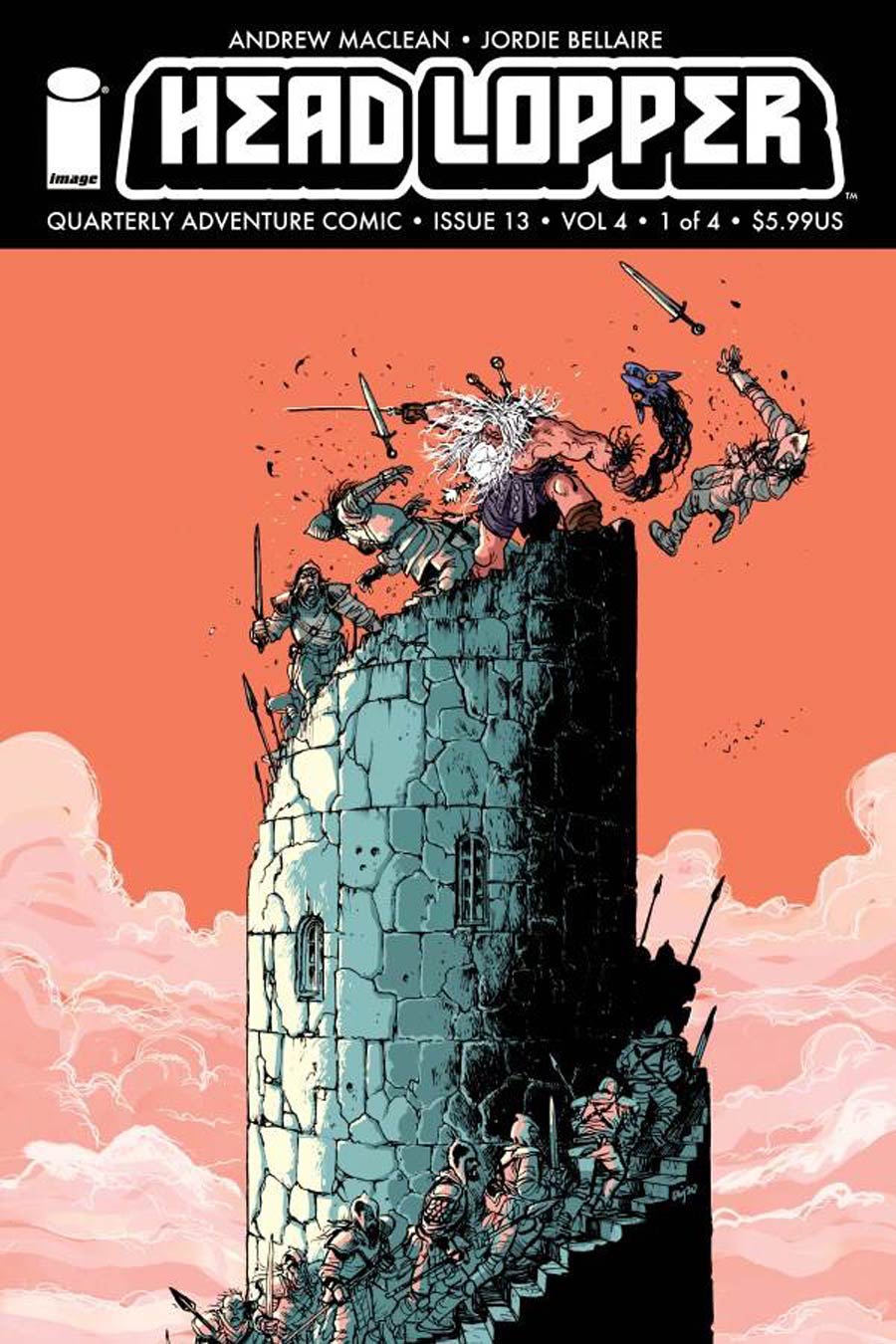 Head Lopper #13 Cover B Variant Daniel Warren Johnson Cover