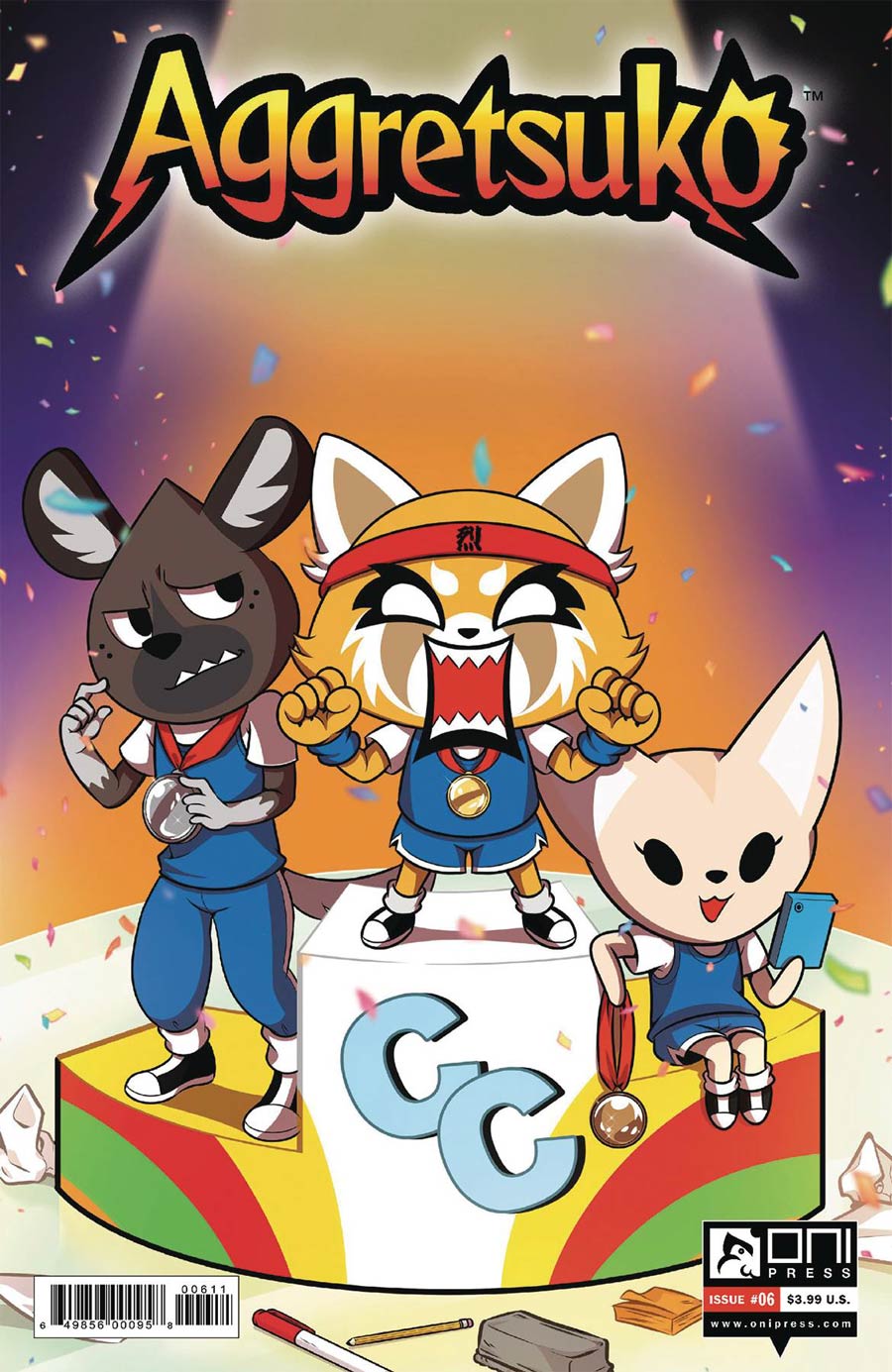 Aggretsuko #6 Cover A Regular DJ Kirkland Cover