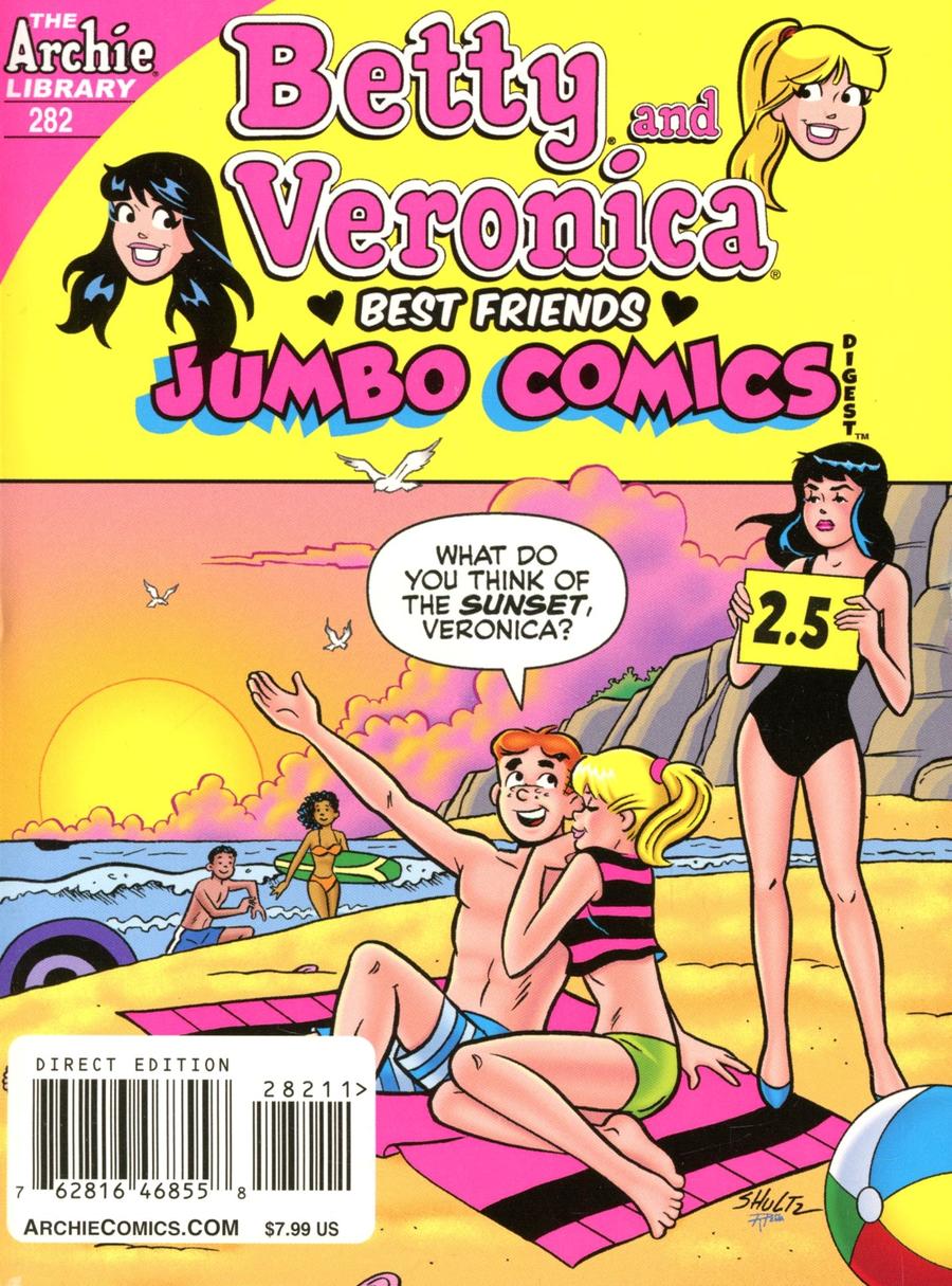 B & V Friends Jumbo Comics Digest #282