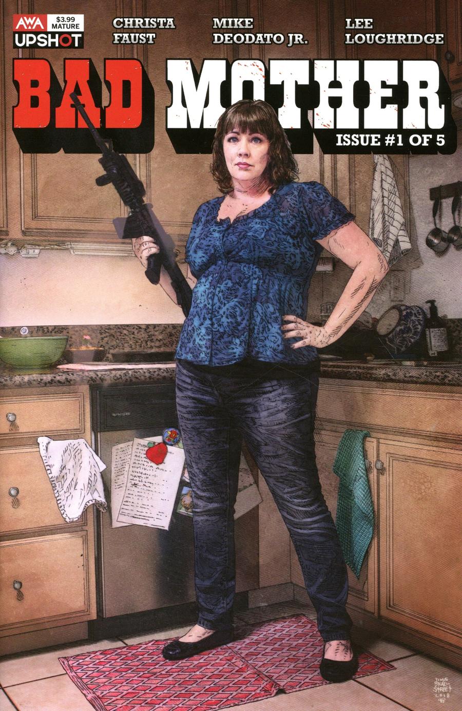 Bad Mother #1 Cover B Variant Tim Bradstreet Cover