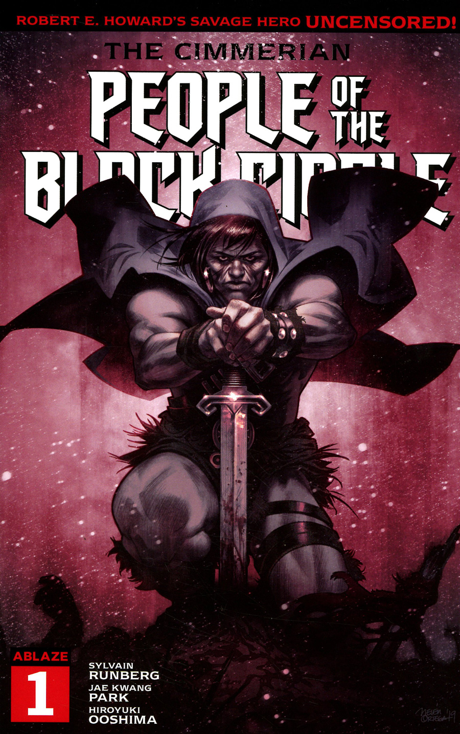 Cimmerian People Of The Black Circle #1 Cover D Variant Belen Ortega Cover