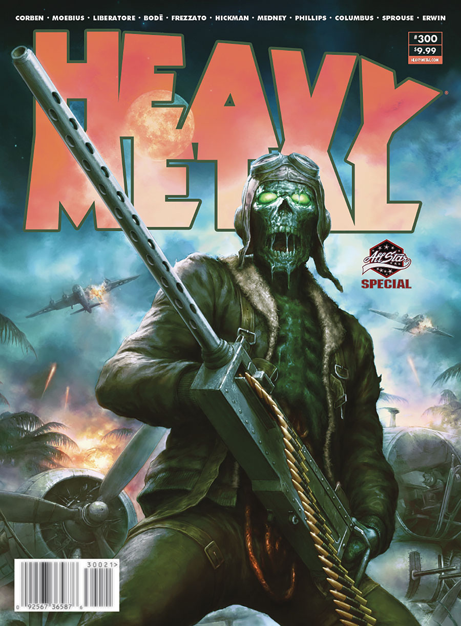 Heavy Metal #300 Cover B Variant Agustin Alessio Cover