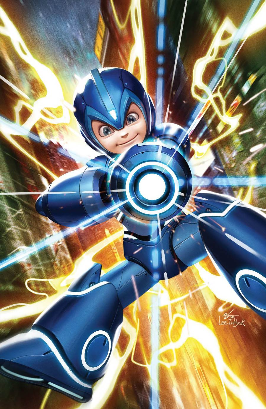 Mega Man Fully Charged #1 Cover C Variant InHyuk Lee Cover