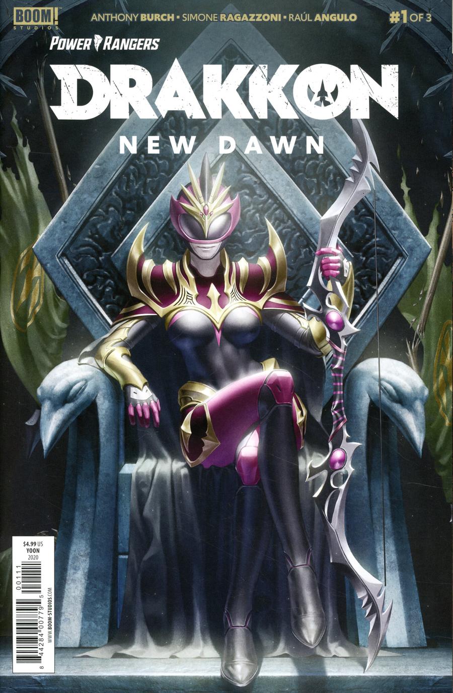 Power Rangers Drakkon New Dawn #1 Cover A 1st Ptg Regular Jung-Geun Yoon Cover