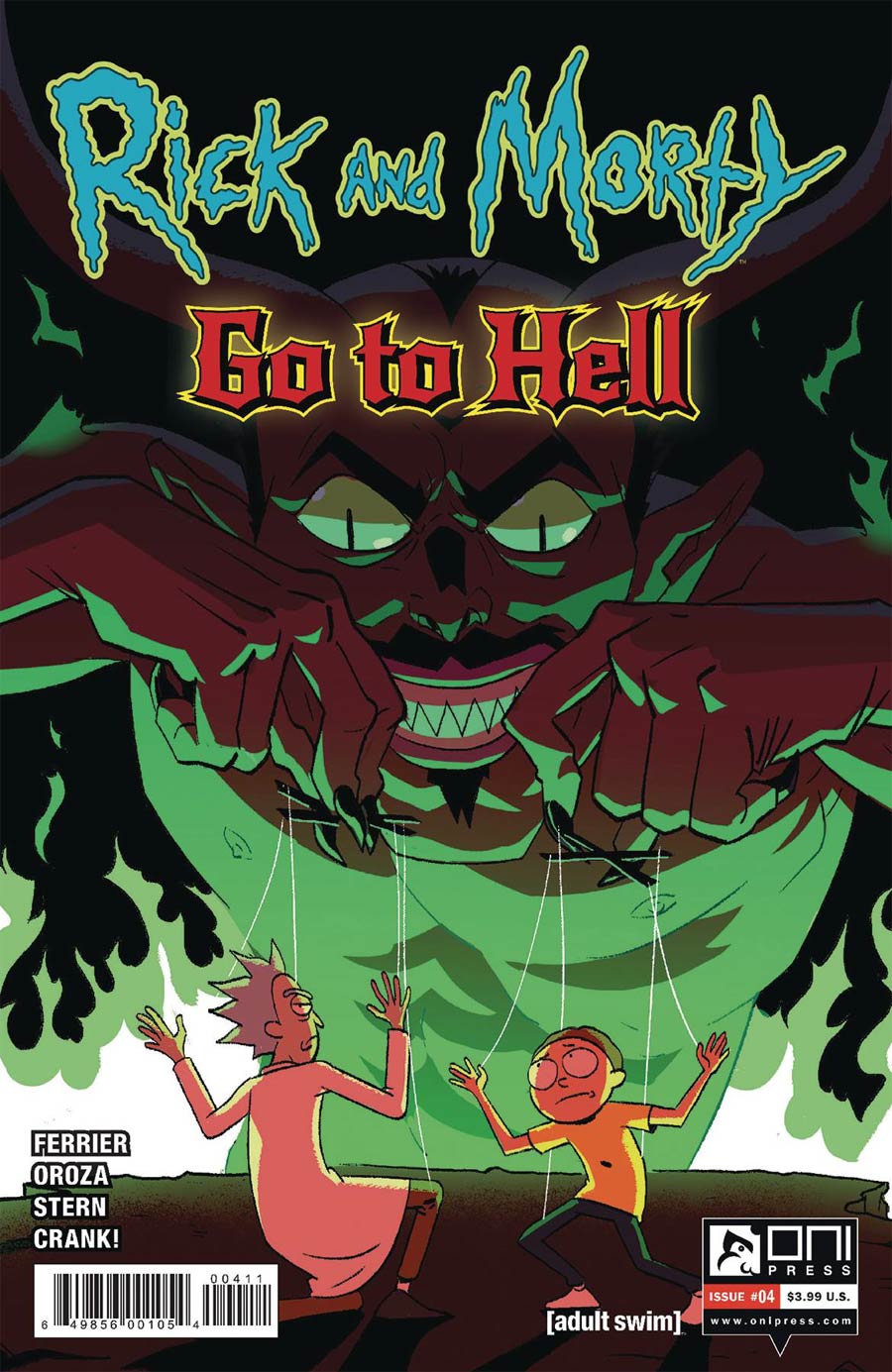Rick And Morty Go To Hell #4 Cover A Regular Constanza Oroza Cover