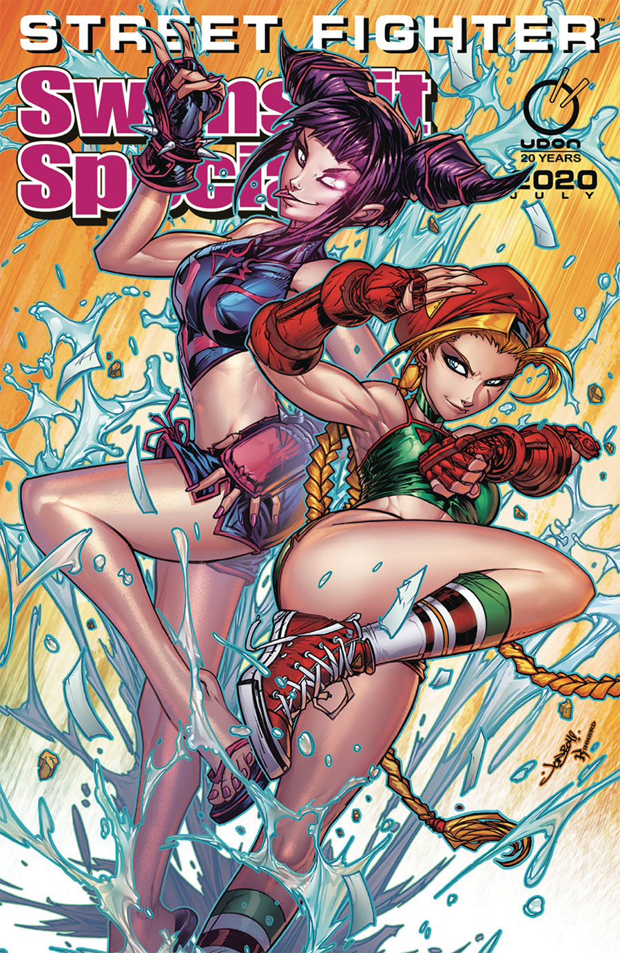 Street Fighter 2020 Swimsuit Special #1 Cover B Variant Jonboy Meyers Cover