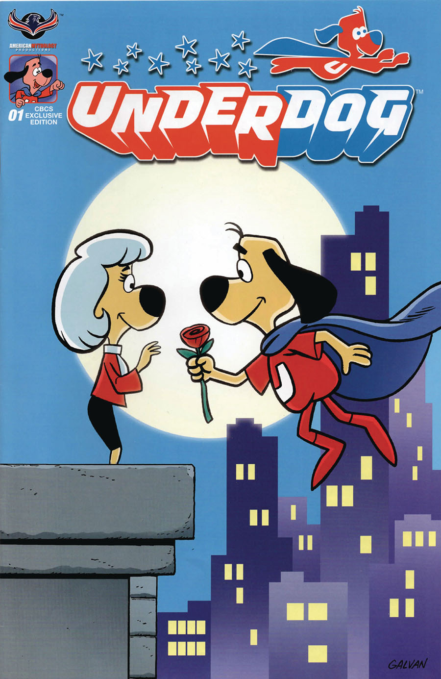 Underdog & Pals #1 Cover E American Mythology Exclusive Variant Cover