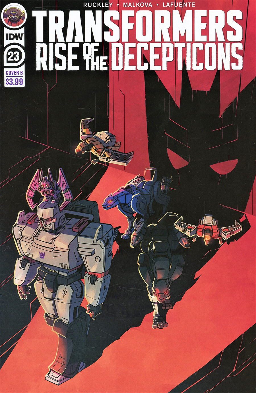 Transformers Vol 4 #23 Cover B Variant Aline Herzspalter Baumgartner Cover