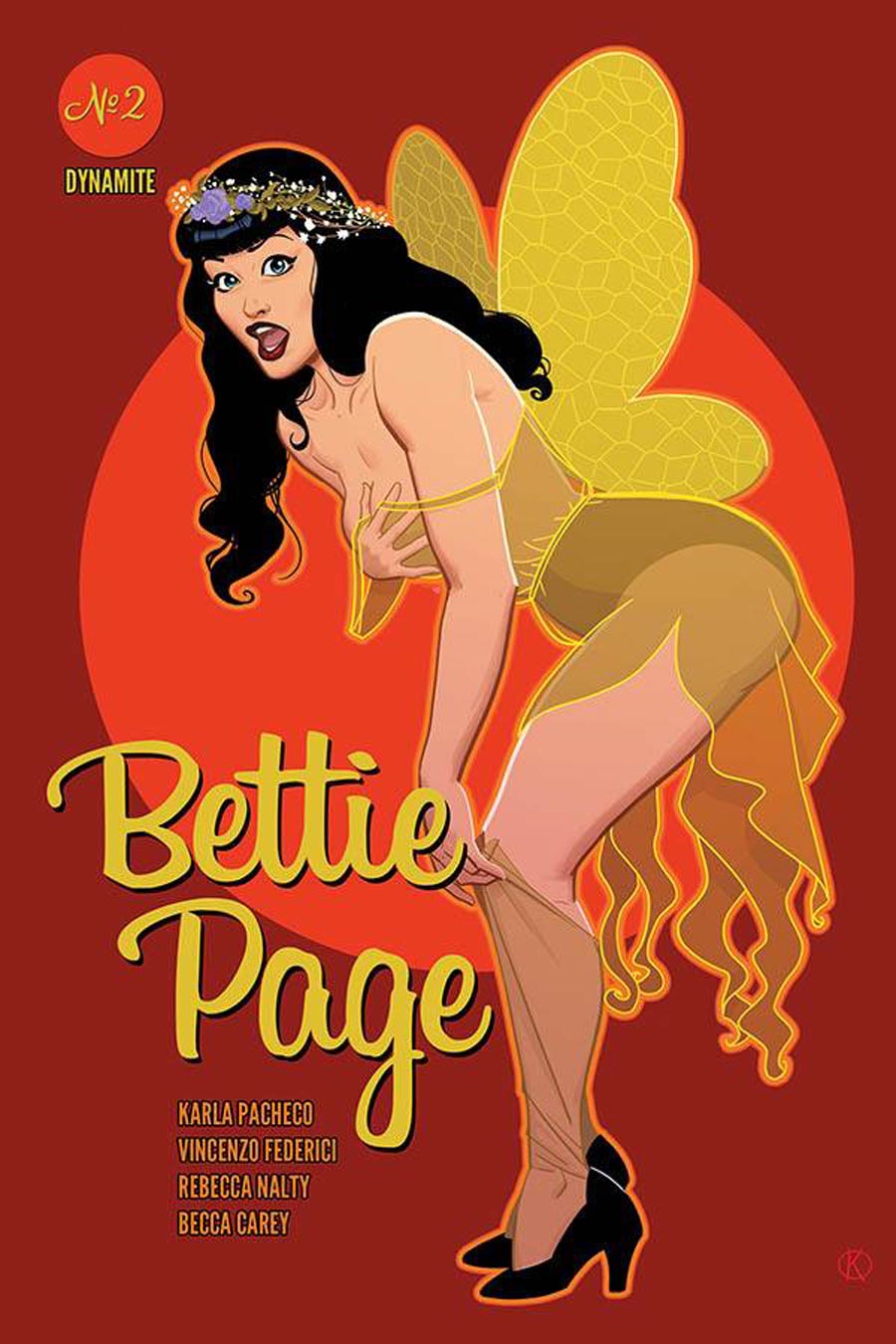 Bettie Page Vol 3 #2 Cover B Variant Kano Cover