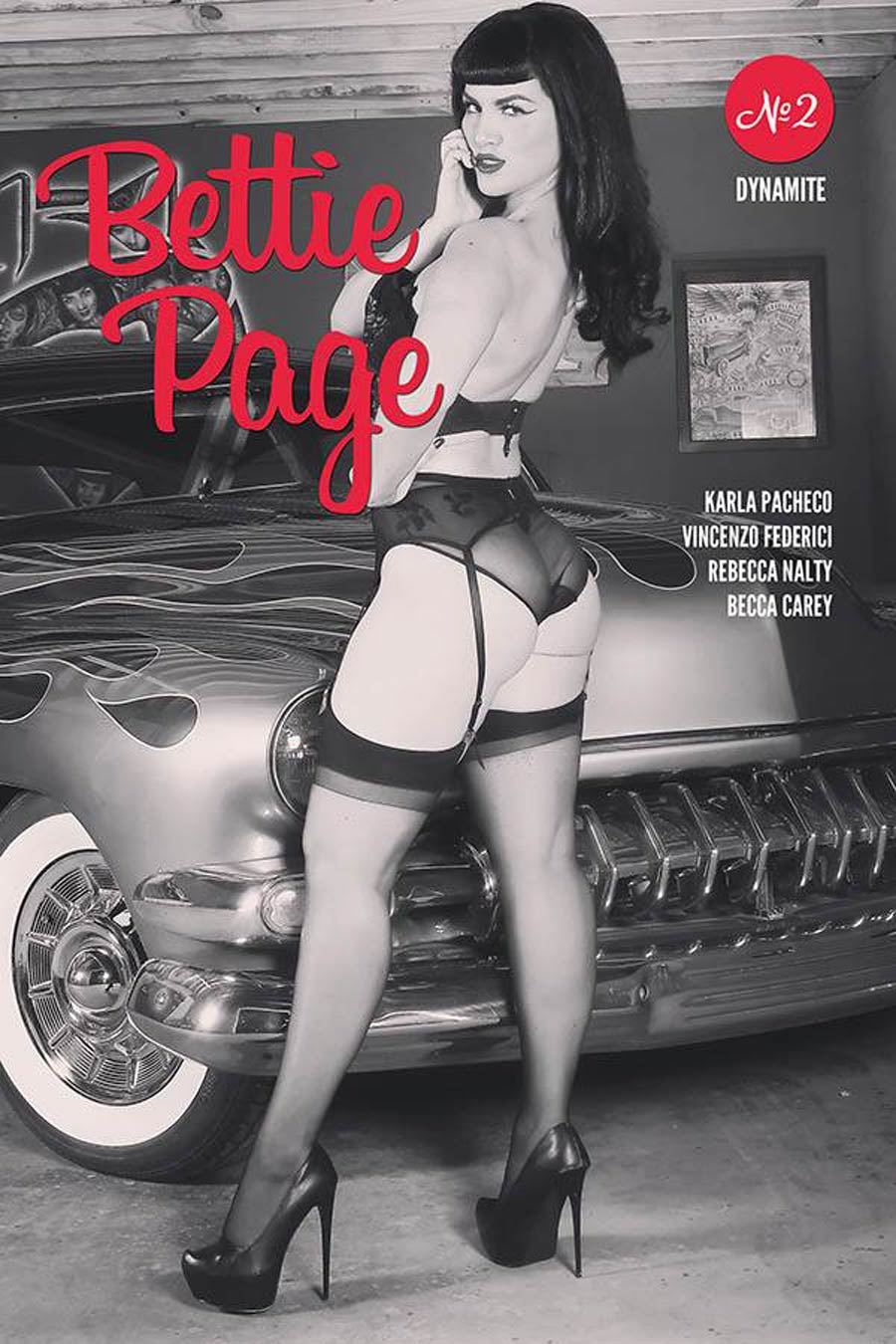 Bettie Page Vol 3 #2 Cover D Variant Elizabeth Becerril Cosplay Photo Cover