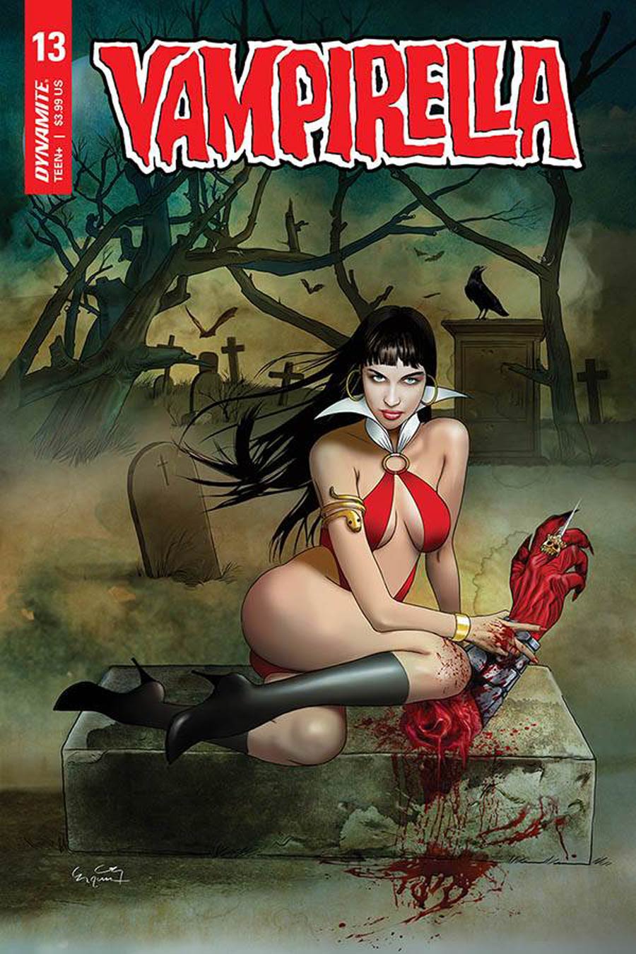 Vampirella Vol 8 #13 Cover D Variant Ergun Gunduz Cover