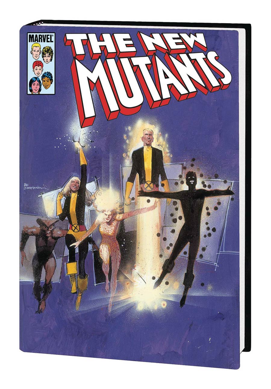 New Mutants Omnibus Vol 1 HC Book Market Bill Sienkiewicz Cover