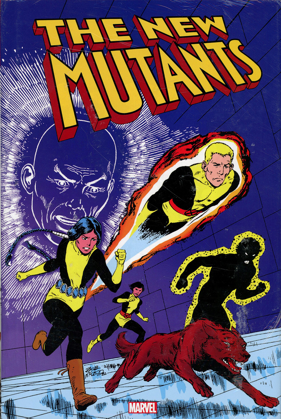 New Mutants Omnibus Vol 1 HC Direct Market Bob McLeod Variant Cover