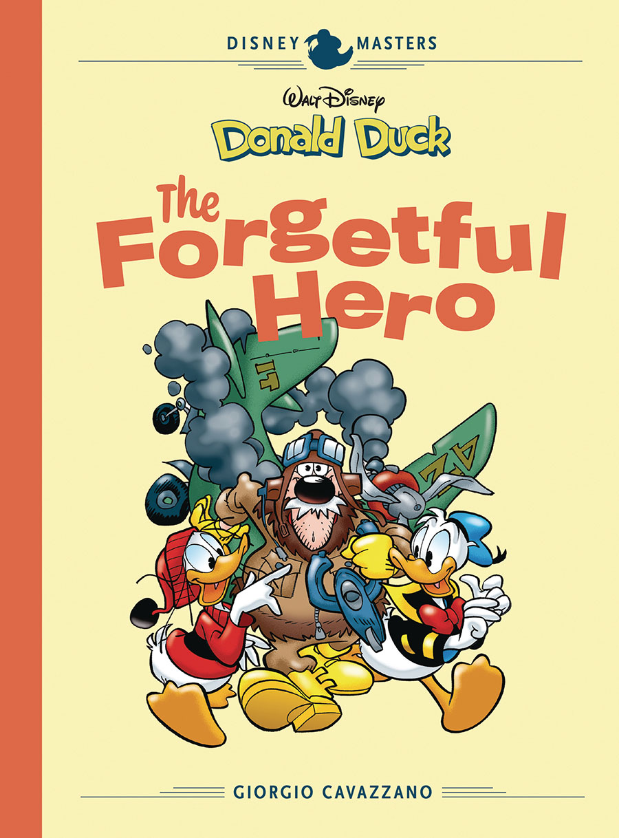 Disney Masters Vol 12 Giorgio Cavazzano Donald Duck Forgetful Hero HC