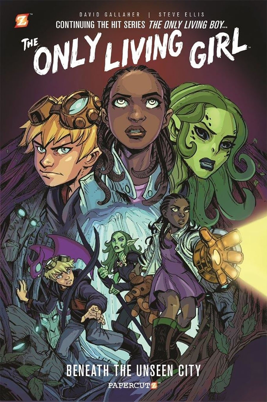 Only Living Girl Vol 2 Beneath The Unseen City HC