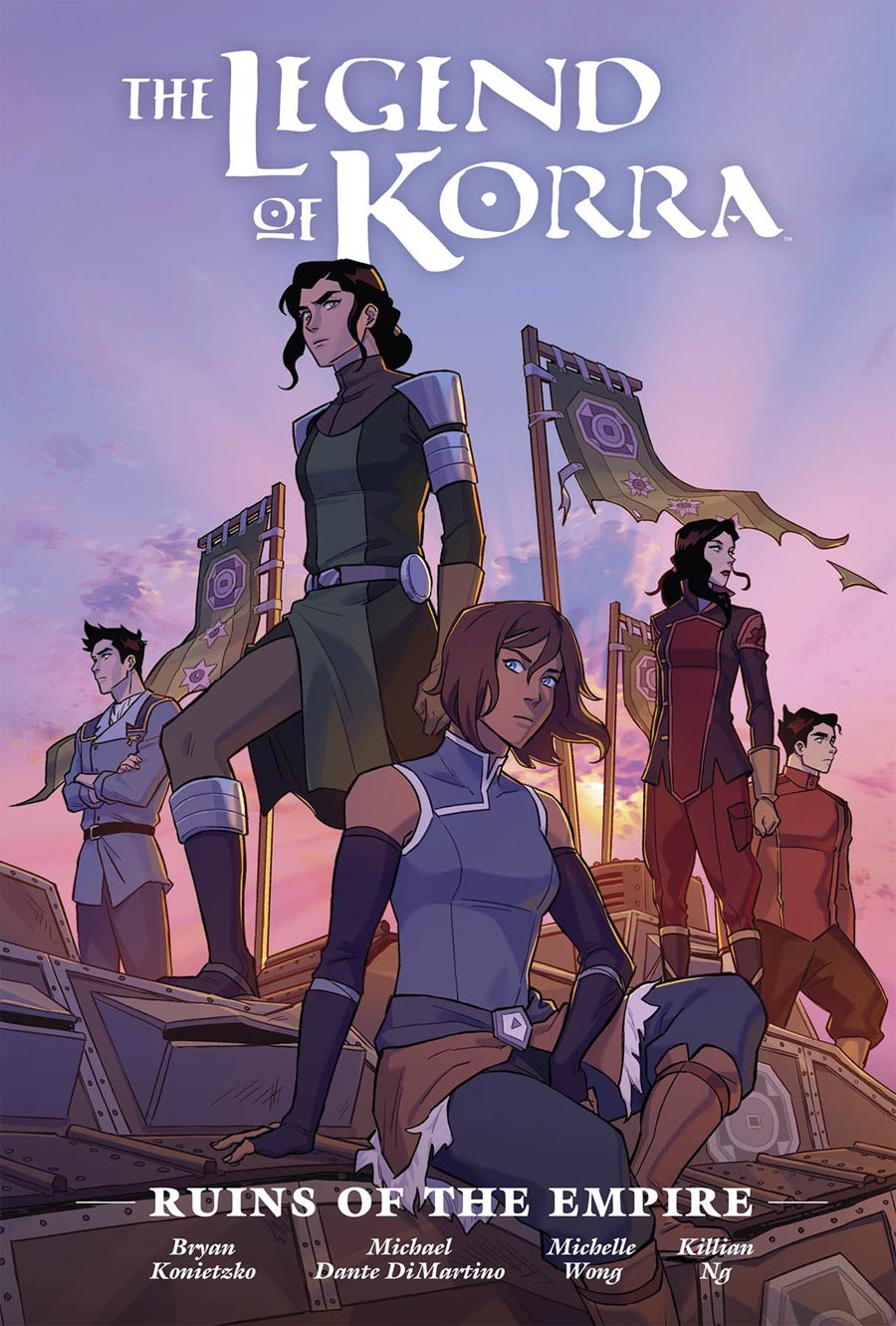 Legend Of Korra Ruins Of The Empire Library Edition HC