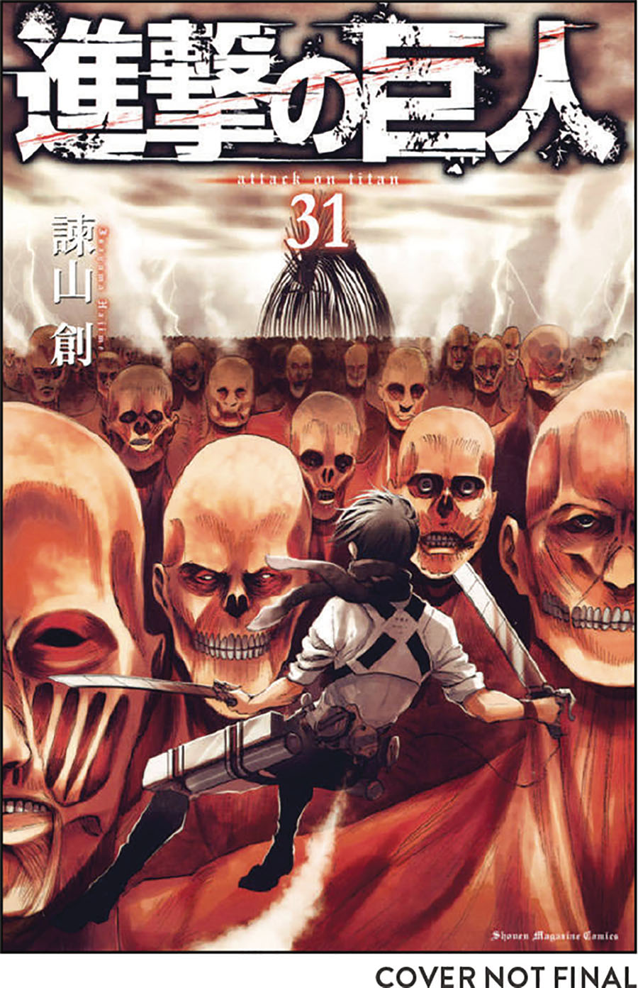 Attack On Titan Vol 31 GN