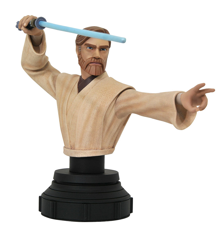 Star Wars Clone Wars Obi-Wan Kenobi 1/7 Scale Bust