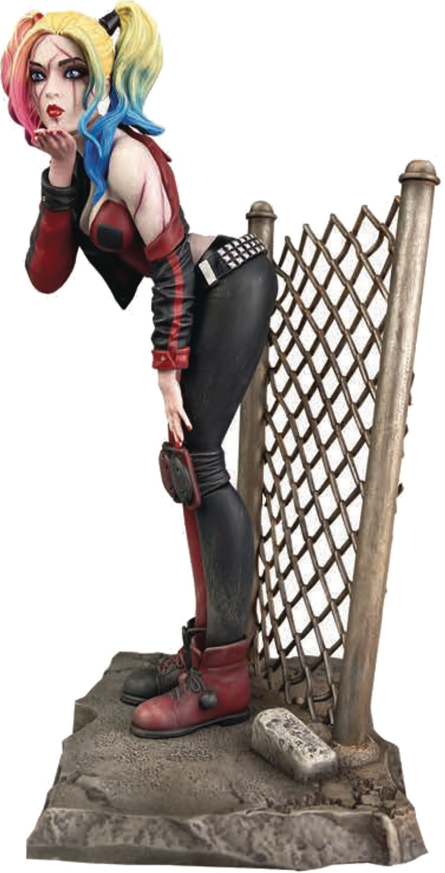 DC Comic Gallery DCeased Harley Quinn PVC Statue
