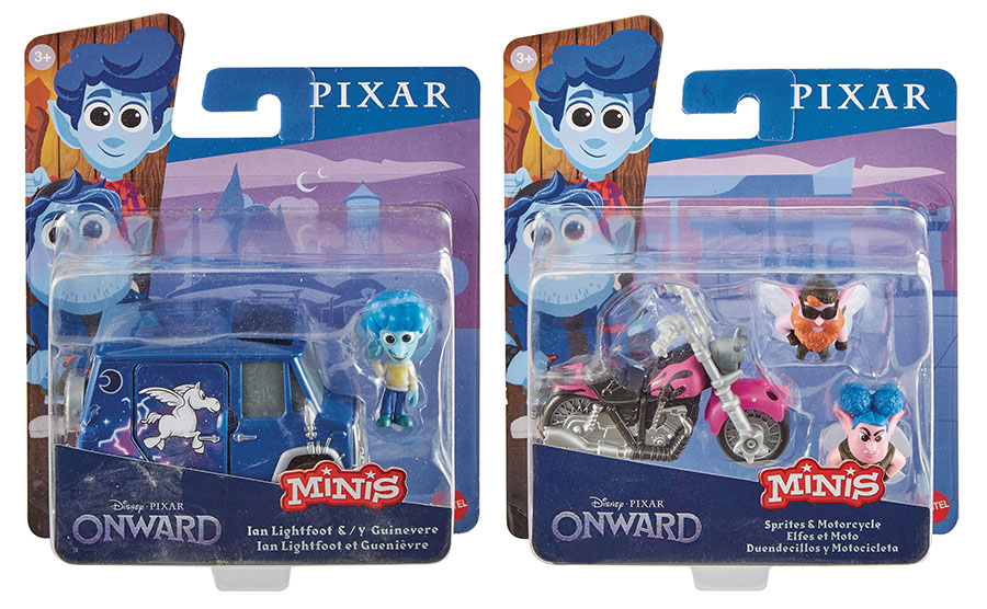 Disney Pixar Onward Mini Figure & Vehicle Assortment Case