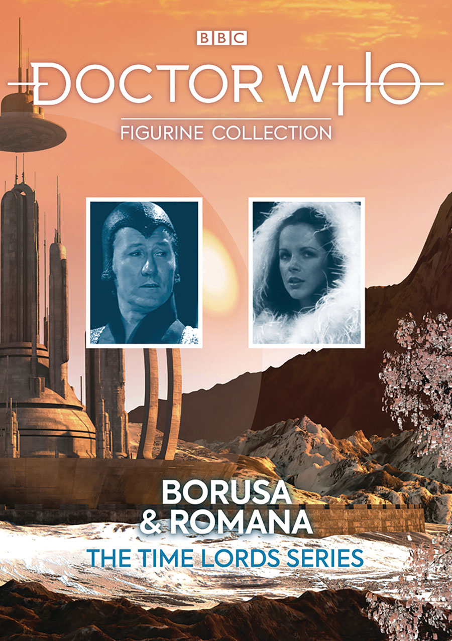 Doctor Who Figurine Collection Time Lords Series #2 Romana Mary Tamm And Borusa