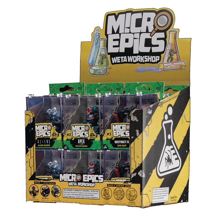 WETA Micro Epics Mini Figure 12-Piece Display