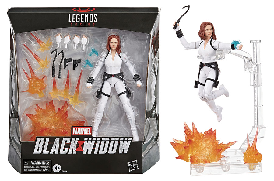 Black Widow Legends 6-Inch Deluxe Action Figure Case