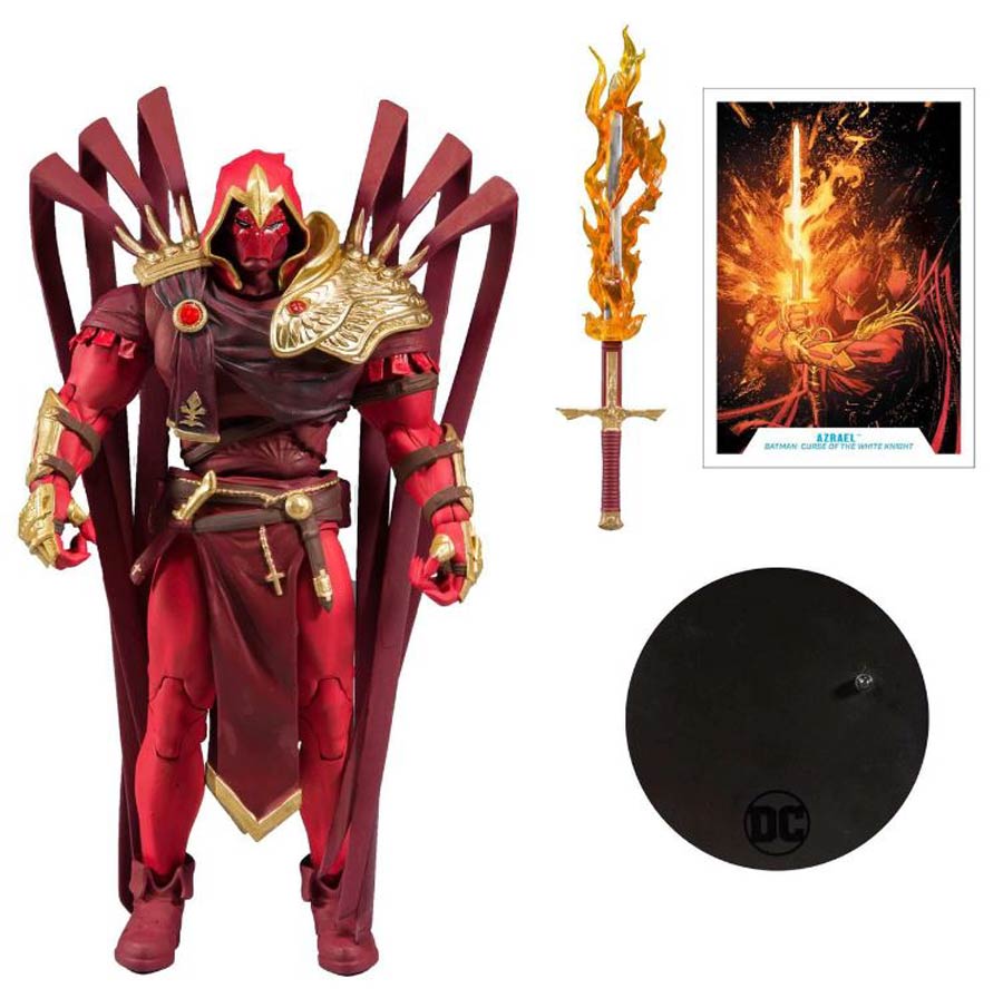 DC Multiverse Collector Wave 2 Azrael (Batman Curse Of The White Knight) 7-Inch Scale Action Figure Case